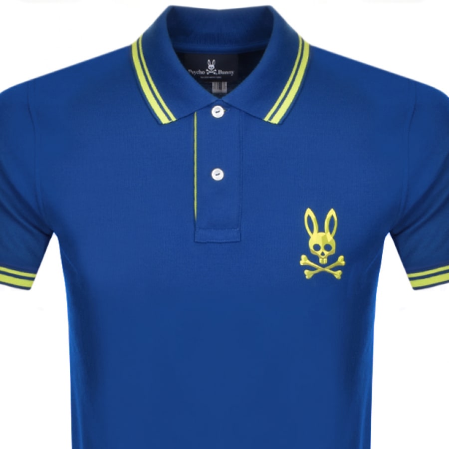 Alternative Image for ProductPsycho Bunny Milburn Classic Polo T Shirt Blue2